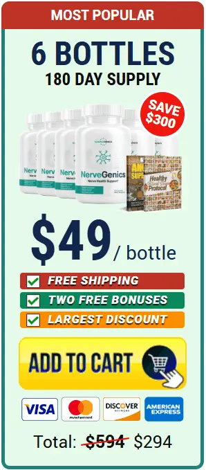 Buy NerveGenics 6 Bottle